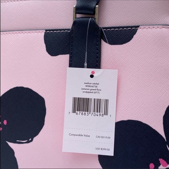 SOLD! NWT! Kate Spade Cameron bag floral authentic - Picture 8 of 9